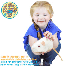 Load image into Gallery viewer, Wylie The White Rat | 7 Inch Stuffed Animal Plush | By TigerHart Toys