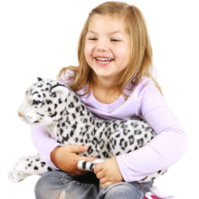 Load image into Gallery viewer, Sinovia The Snow Leopard | 17 Inch Stuffed Animal Plush | By TigerHart Toys