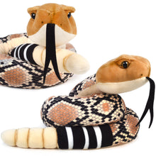 Load image into Gallery viewer, Rambo The Rattlesnake | 54 Inch Stuffed Animal Plush | By TigerHart Toys