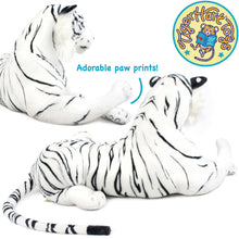 Load image into Gallery viewer, Timurova The White Siberian Tiger | 42 Inch Stuffed Animal Plush | By TigerHart Toys
