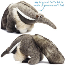 Load image into Gallery viewer, Arsenio The Anteater | 18 Inch Stuffed Animal Plush | By TigerHart Toys
