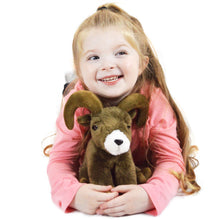 Load image into Gallery viewer, Ivan the Ibex | 8 Inch Stuffed Animal Plush | By TigerHart Toys
