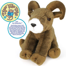 Load image into Gallery viewer, Ivan the Ibex | 8 Inch Stuffed Animal Plush | By TigerHart Toys
