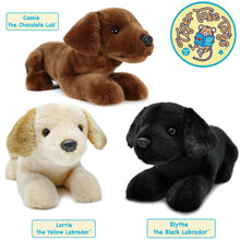 Load image into Gallery viewer, Cassie The Chocolate Lab | 17 Inch Stuffed Animal Plush | By TigerHart Toys
