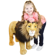 Load image into Gallery viewer, Laurent The Lion | 36 Inch Stuffed Animal Plush | By TigerHart Toys
