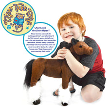 Load image into Gallery viewer, Charmaine The Shire Horse | 18 Inch Stuffed Animal Plush | By TigerHart Toys
