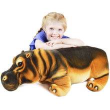 Load image into Gallery viewer, Harange The Hippo | 29 Inch Stuffed Animal Plush | By TigerHart Toys
