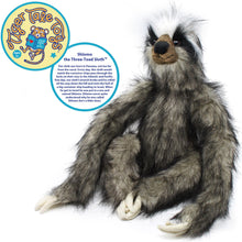 Load image into Gallery viewer, Shlomo the Three-Toed Sloth | 18 Inch Stuffed Animal Plush | By TigerHart Toys
