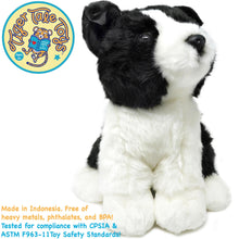 Load image into Gallery viewer, Borna The Border Collie | 11 Inch Stuffed Animal Plush | By TigerHart Toys
