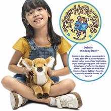 Load image into Gallery viewer, Debbie The Baby Deer - 12 Inch Stuffed Animal Plush
