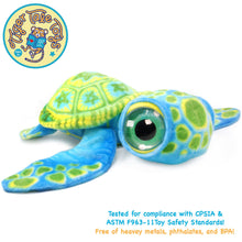 Load image into Gallery viewer, Terrence The Turtle | 14 Inch Stuffed Animal Plush | By TigerHart Toys
