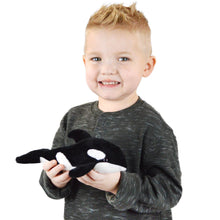 Load image into Gallery viewer, Owen the Baby Orca | 9 Inch Stuffed Animal Plush | By TigerHart Toys
