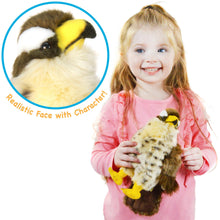 Load image into Gallery viewer, Percival The Peregrine Falcon | 9 Inch Stuffed Animal Plush | By TigerHart Toys
