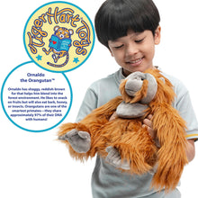 Load image into Gallery viewer, TigerHart Ornaldo The Orangutan Monkey - 14 Inch Stuffed Animal Plush
